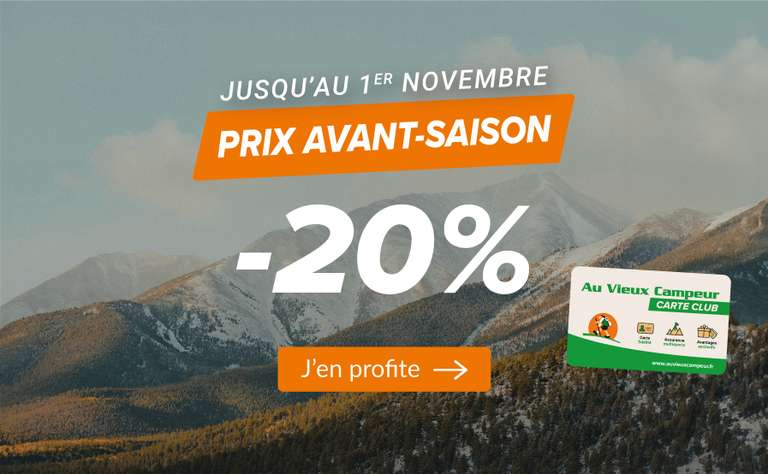 Prix Avant Saison : -20% sur les produits ski,snowboard, ski nordique, lifestyle à 0 €