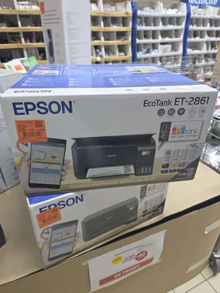 Imprimante multifonctions Epson Ecotank ET-2861 à 0 €