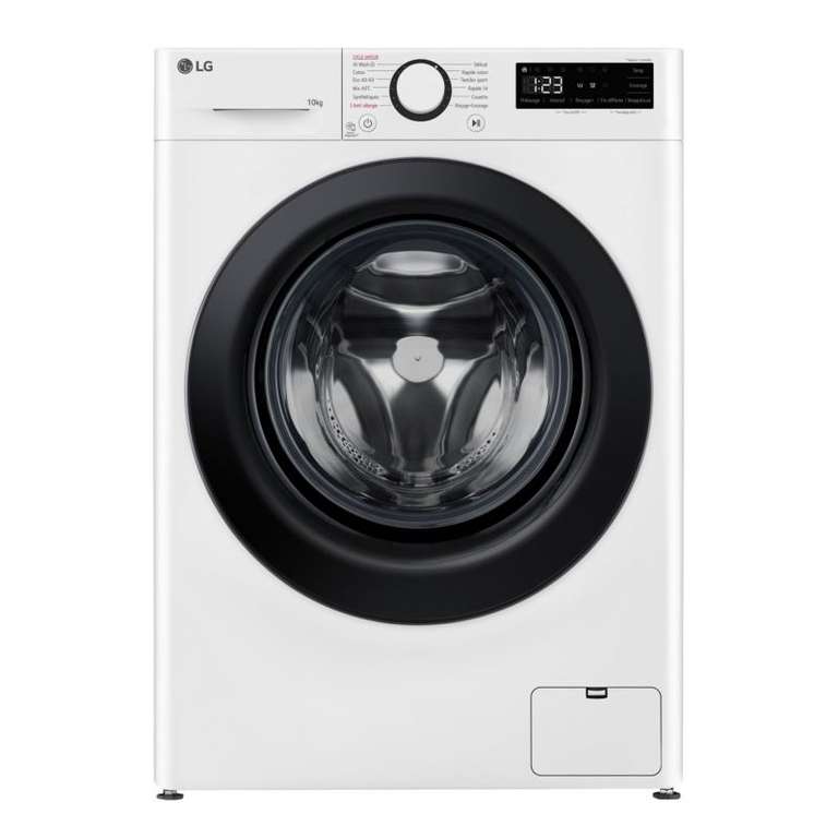 Lave linge hublot LG F14R35WHS - 10 Kg à 484 €