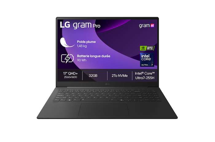 LG gram 17Z90TR | Windows 11 Home Plus | 17