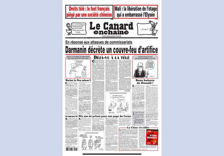 [Étudiant] 1 an de Canard Enchainé à 35€ à 35 €
